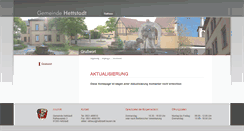 Desktop Screenshot of hettstadt.de